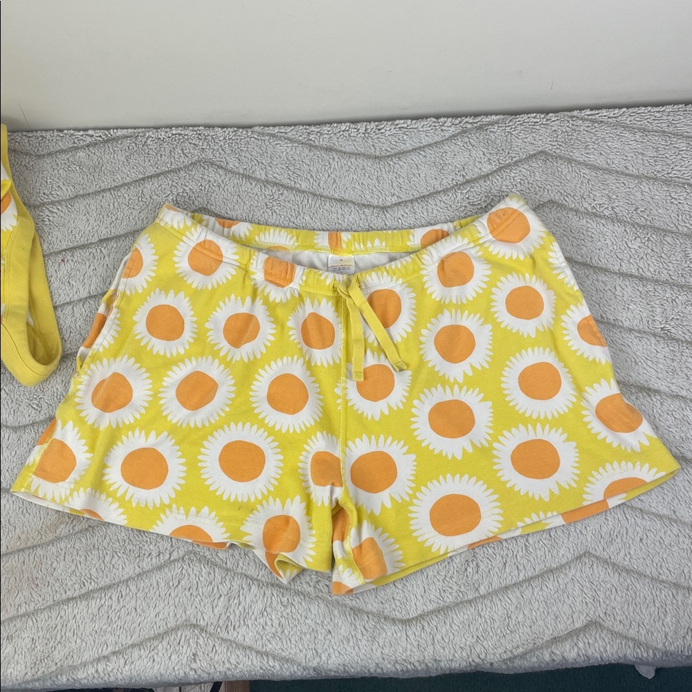 Hanna Andersson Organic Cotton Pajamas Matching Shorts & Tank Top - Picture 8 of 12